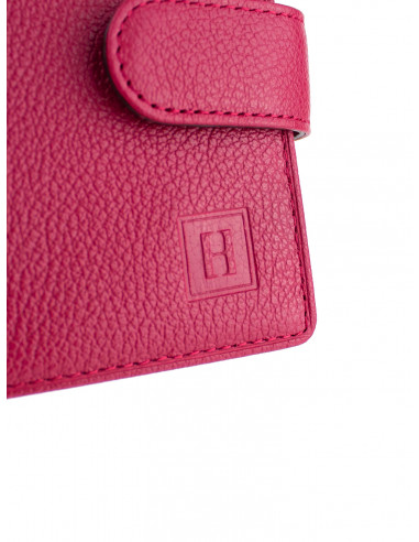 Kožená peněženka/vizitkář na karty, bankovky a vizitky Hexagona