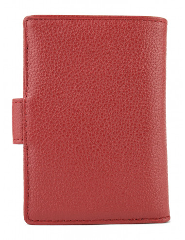 Kožená peněženka/vizitkář na karty, bankovky a vizitky Hexagona