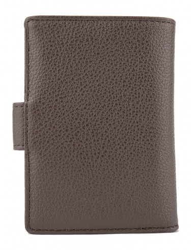 Kožená peněženka/vizitkář na karty, bankovky a vizitky Hexagona