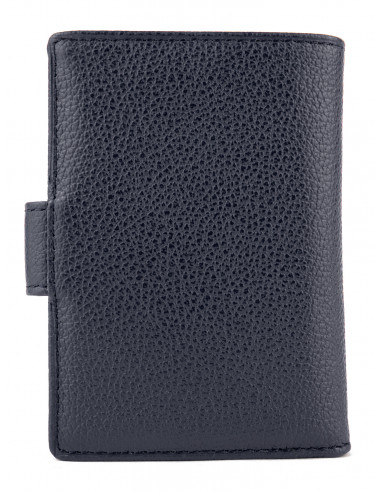 Kožená peněženka/vizitkář na karty, bankovky a vizitky Hexagona