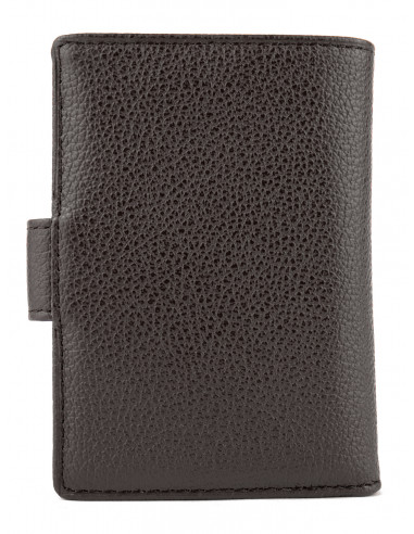 Kožená peněženka/vizitkář na karty, bankovky a vizitky Hexagona