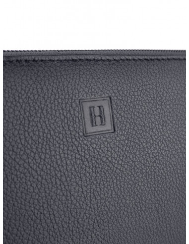 Dámská velká kožená peněženka na zip Hexagona