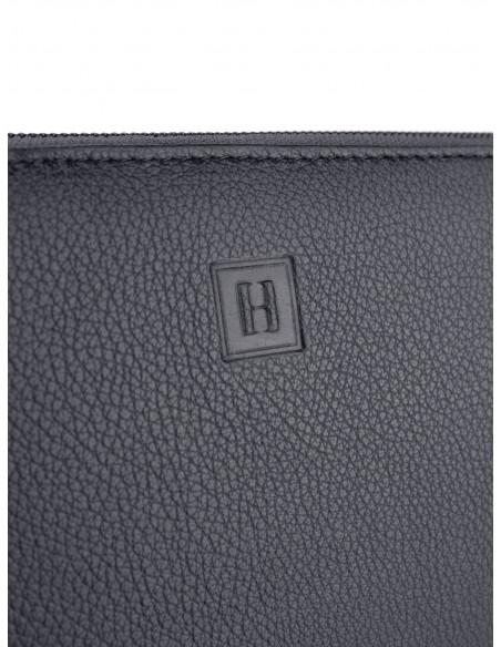 Dámská velká kožená peněženka na zip Hexagona