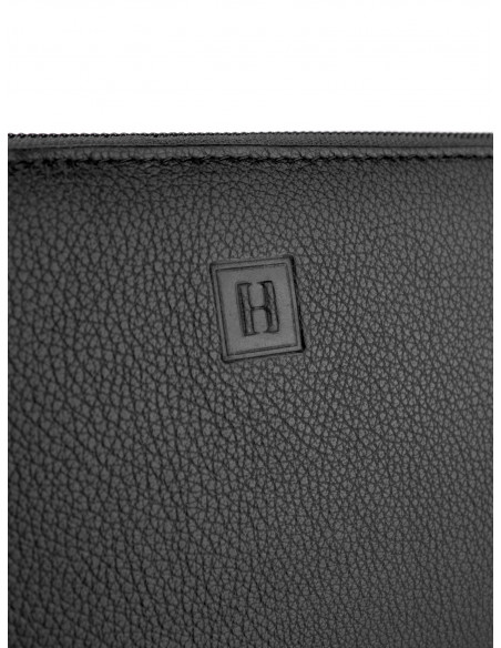 Dámská velká kožená peněženka na zip Hexagona