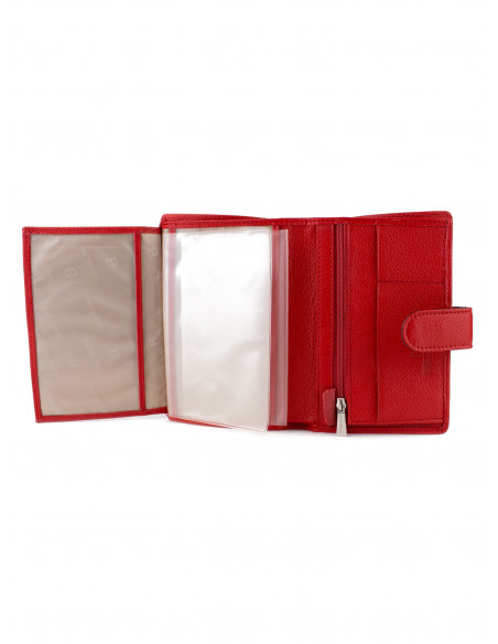 Střední kožená peněženka unisex Hexagona