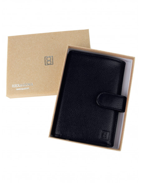Střední kožená peněženka unisex Hexagona