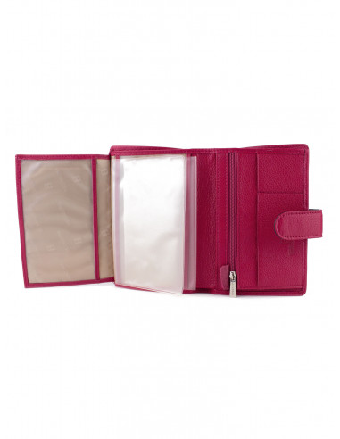 Střední kožená peněženka unisex Hexagona