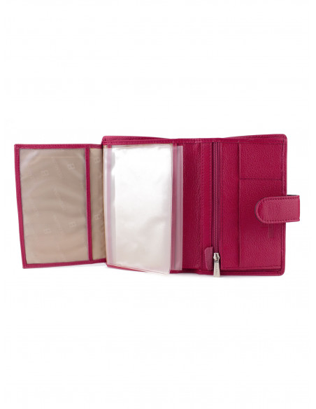 Střední kožená peněženka unisex Hexagona