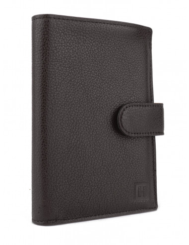 Střední kožená peněženka unisex Hexagona