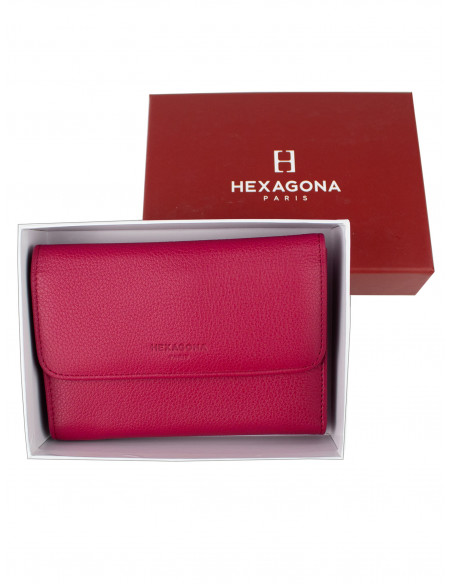 Dámská kožená peněženka Hexagona středně velká