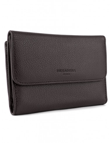 Dámská kožená peněženka Hexagona středně velká