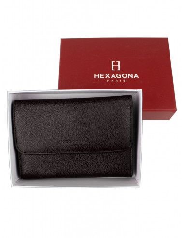 Dámská kožená peněženka Hexagona středně velká