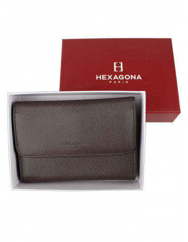 Dámská kožená peněženka Hexagona středně velká
