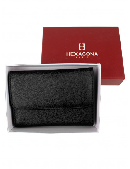 Dámská kožená peněženka Hexagona středně velká