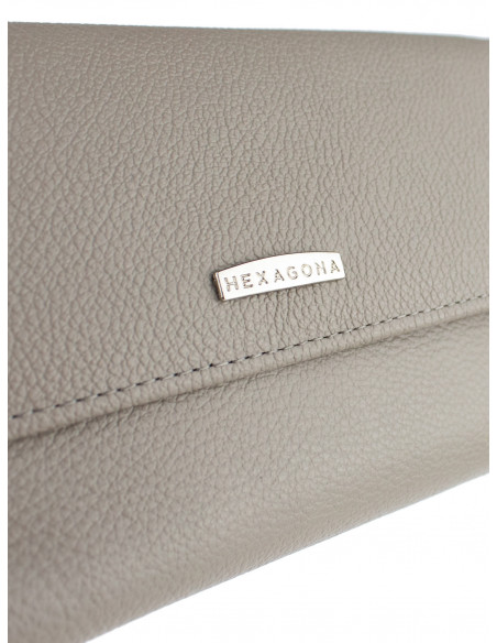 Velká dámská kožená peněženka Hexagona