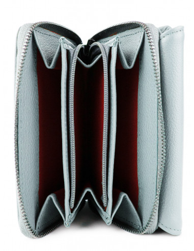 Dámská kožená peněženka Hexagona na mince, bankovky a karty 