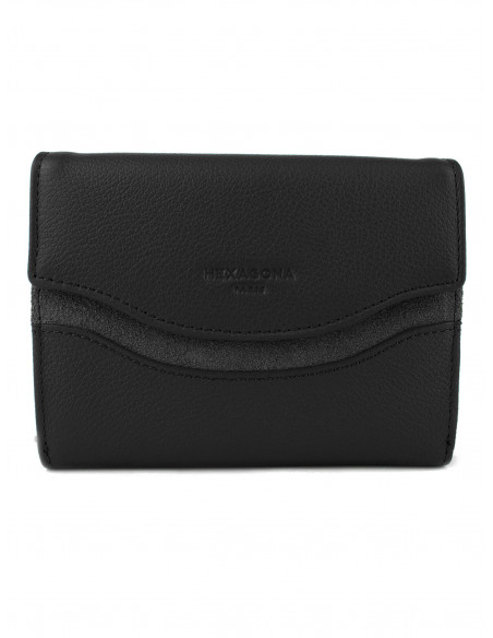 Dámská kožená peněženka Hexagona na mince, bankovky a karty 