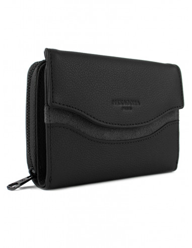 Dámská kožená peněženka Hexagona na mince, bankovky a karty 