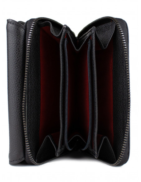 Dámská kožená peněženka Hexagona na mince, bankovky a karty 