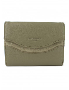 Dámská kožená peněženka Hexagona na mince, bankovky a karty 