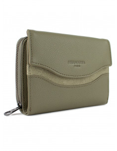 Dámská kožená peněženka Hexagona na mince, bankovky a karty  2