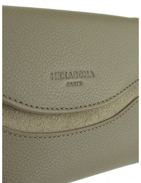 Dámská kožená peněženka Hexagona na mince, bankovky a karty 