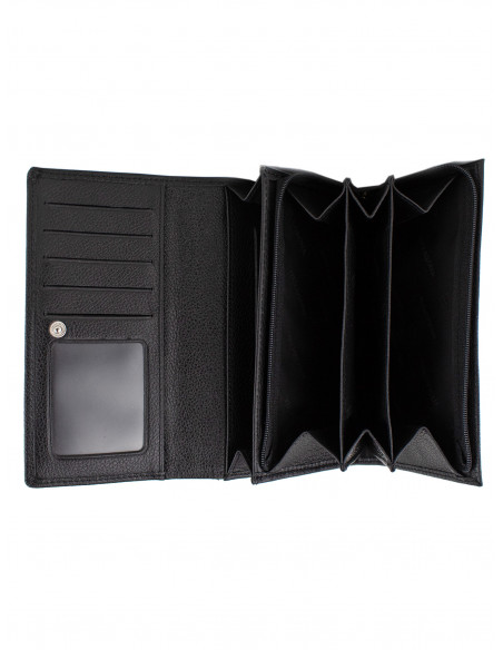 Dámská kožená peněženka Hexagona jednoduchá a prostorná