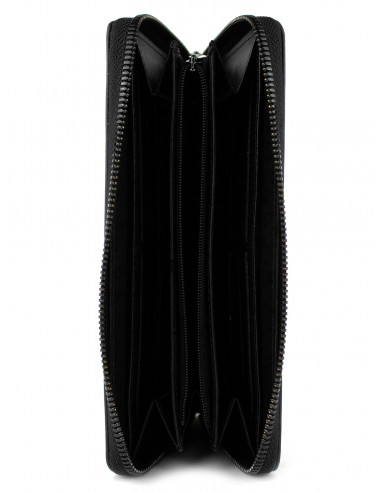 Dámská kožená peněženka na zip Hexagona