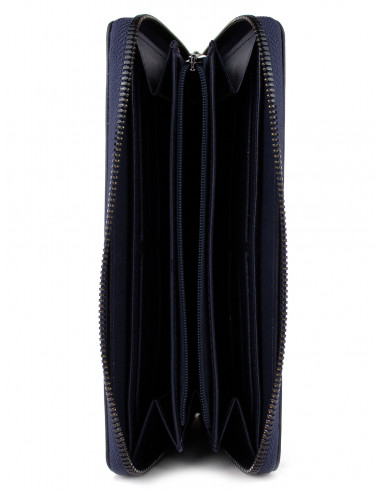 Dámská kožená peněženka na zip Hexagona