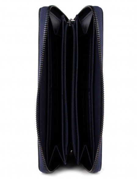 Dámská kožená peněženka na zip Hexagona