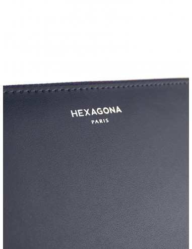 Dámská kožená peněženka na zip Hexagona