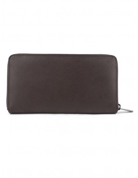 Dámská kožená peněženka na zip Hexagona