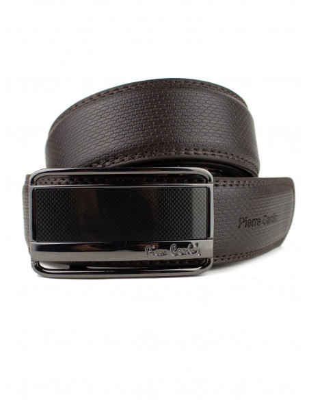 Pánský kožený pásek PC 511 Pierre Cardin s automatickou sponou