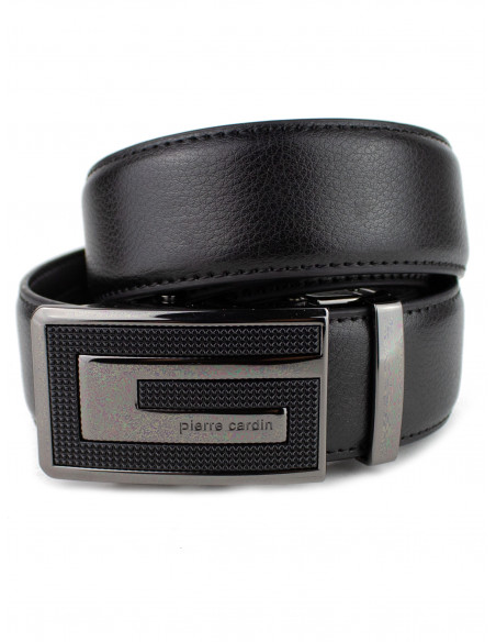 Pánský kožený pásek PC 5062 Pierre Cardin s automatickou sponou