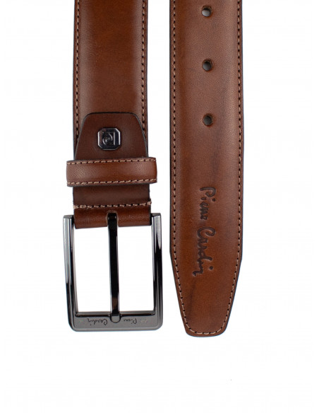 Pánský kožený pásek PC 8028 Pierre Cardin