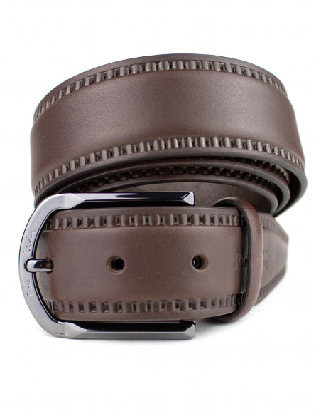 Pánský kožený pásek PC 9007 Pierre Cardin