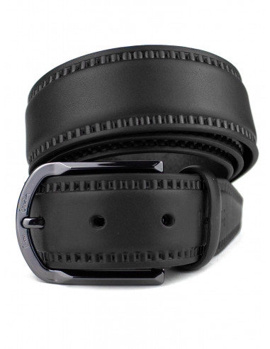 Pánský kožený pásek PC 9007 Pierre Cardin