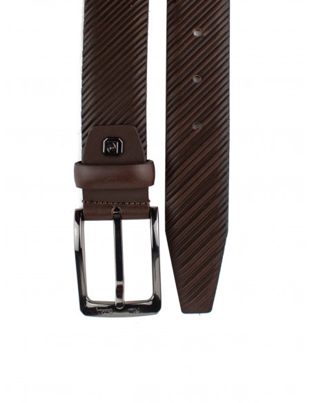 Pánský kožený pásek PC 9009 Pierre Cardin