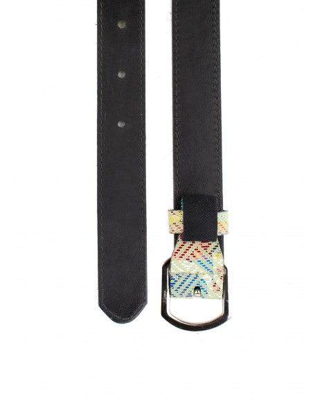 Dámský barevný kožený pásek PCMT 8017/25 Pierre Cardin