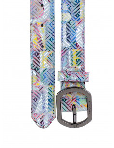 Dámský barevný kožený pásek PCMT 8018/30 Pierre Cardin 2