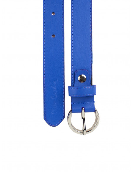 Dámský kožený pásek PC 8014/25 Pierre Cardin s barevným vzorem