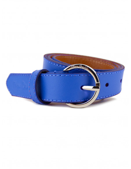 Dámský kožený pásek PC 8014/25 Pierre Cardin s barevným vzorem