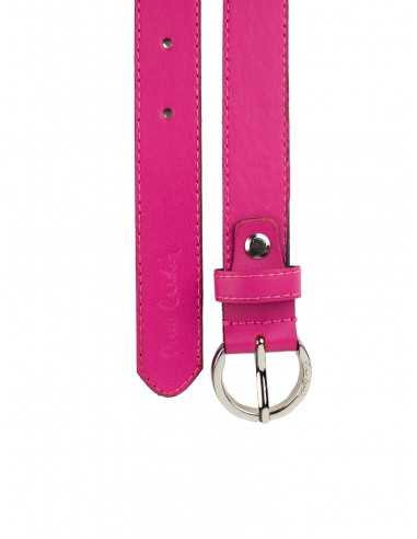 Dámský kožený pásek PC 8014/25 Pierre Cardin s barevným vzorem