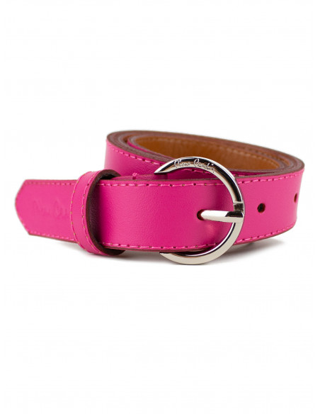 Dámský kožený pásek PC 8014/25 Pierre Cardin s barevným vzorem