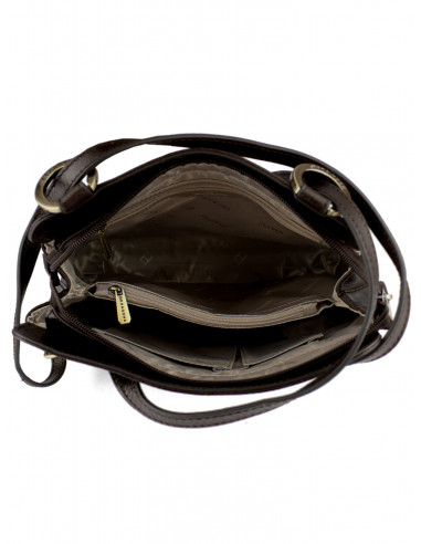 Dámská kožená kabelka a batoh 2v1 Hexagona Grenoble