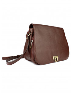 Dámská kožená kabelka crossbody Hexagona Lormont 2