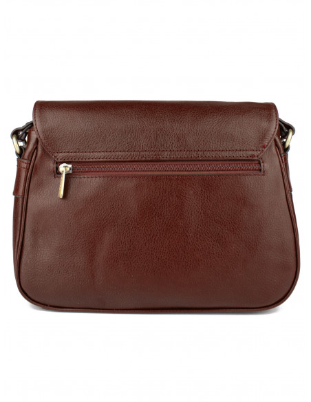 Dámská kožená kabelka crossbody Hexagona Lormont