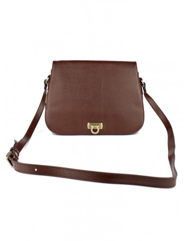 Dámská kožená kabelka crossbody Hexagona Lormont