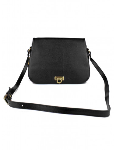 Dámská kožená kabelka crossbody Hexagona Lormont