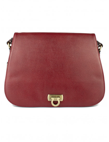 Dámská kožená kabelka crossbody Hexagona Lormont